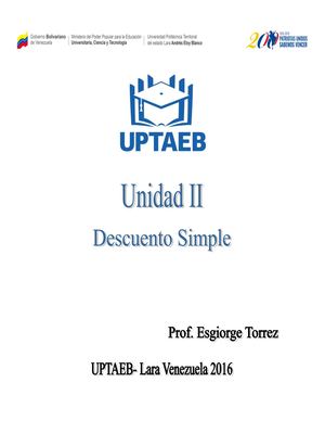 Guia Descuento Simple 2016 Prof Esgiorge