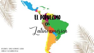 El Populismo En Latinoamerica