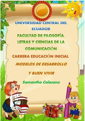 Portafolio De Buen Vivir Samantha Calasanz