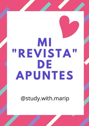 MI REVISTA DE APUNTES