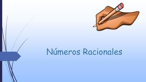 Números Racionales