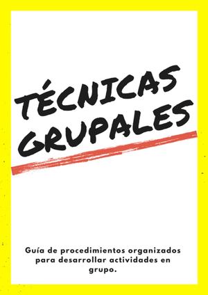 Tarea De Tecnicas Grupales