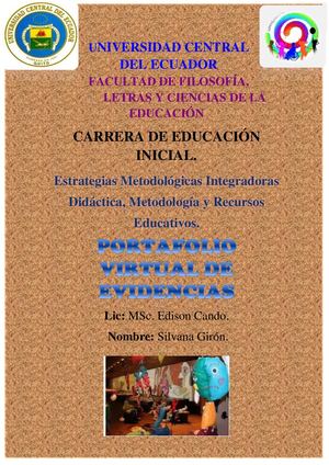 Portafolio De Evidencias Por Silvana Giron