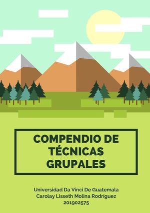 Técnicas Grupales