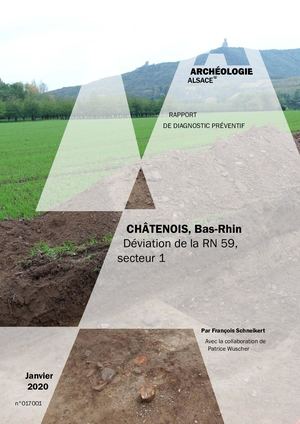 CHÂTENOIS, Déviation de la RN 59, secteur 1 (d)