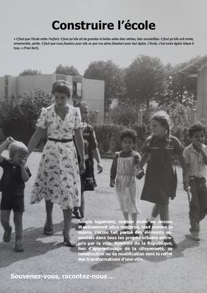 Exposition : Construire l’école