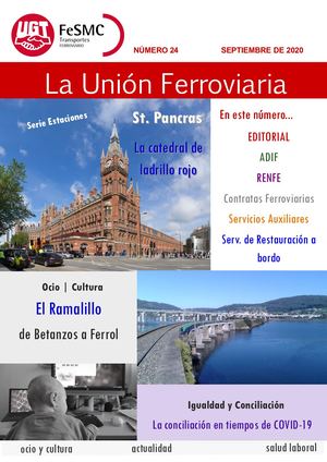 LA UNIÓN FERROVIARIA Nº 24 | SEPTIEMBRE 2020