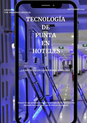 TECNOLOGÍA DE PUNTA EN HOTELES
