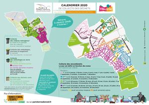 Calendrier de collecte des déchets Villepinte - 2020