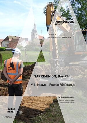 SARRE-UNION, Ville-Neuve, rue de Fénétrange (d)