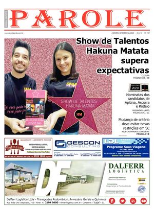 EDIÇÃO 167    17SETEMBRO2020