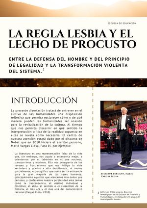 La Regla Lesbia Y El Lecho De Procusto (1)