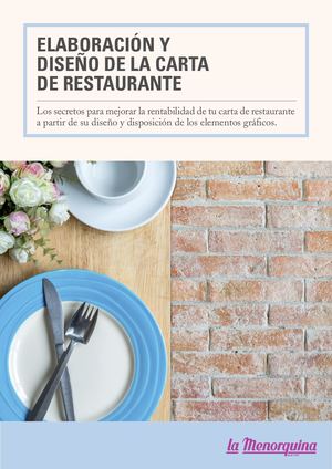 Recurso Didáctico #1 (Elaboración Y Diseño Carta De Restaurante)
