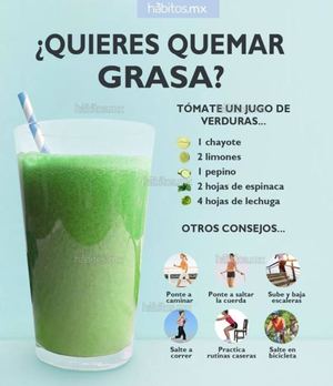 Jugo quema grasa