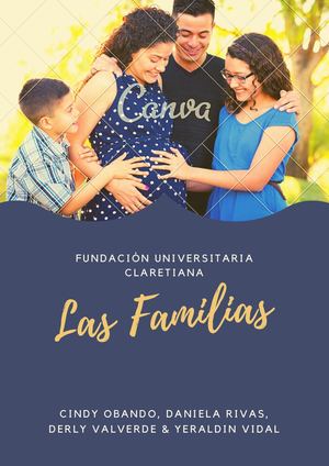 Cartilla Definiciones, Características Y Tipologías Familiares