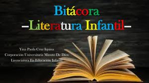 Bitácora Literatura Infantil