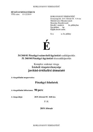 Pénzügyi Feladatok Megoldás