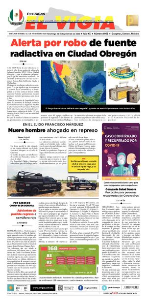 20 de septiembre del 2020