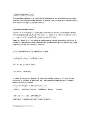 Sistemas Numericos