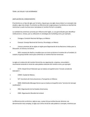 Siglas Y Acrónimos