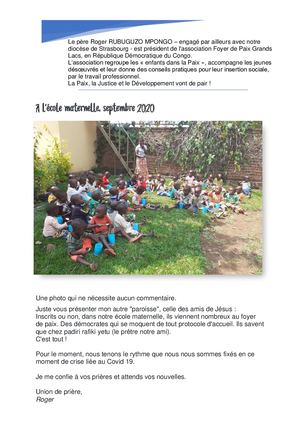 Foyer De Paix école