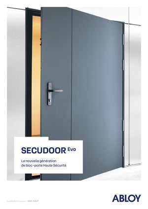 Brochure SECUDOOR Evo