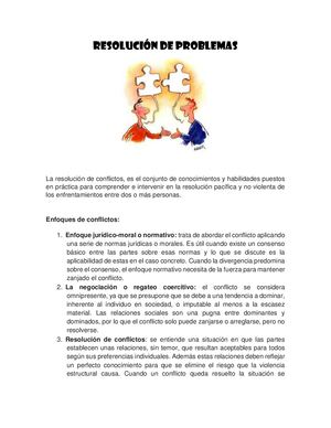 Resolución de Conflictos