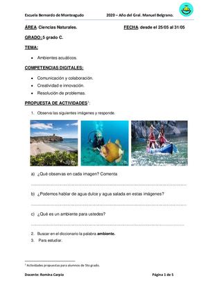 Ambientes Acuaticos.