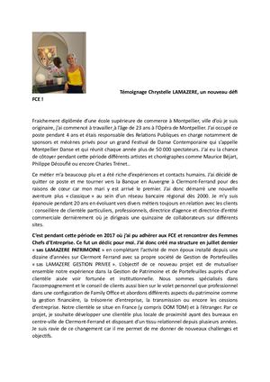 Portrait Chrystelle Lamazere