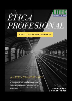 Revista Ética Profesional 6to Pc