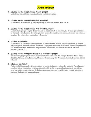 Arte Griego