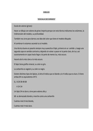Dibujo - ESCALA DE GRISES