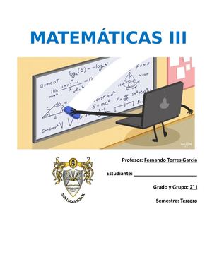 Encuadre Matemáticas III