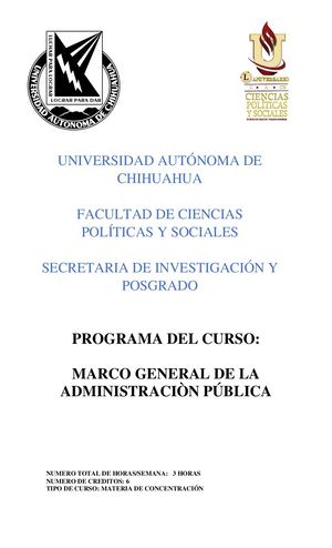 Marco General De La Admon Publica 2 (1)