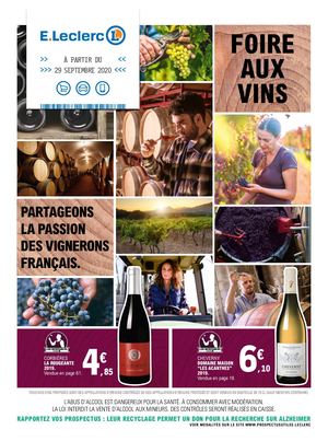 Catalogue Foire aux Vins d'Automne 2020