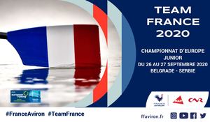 TROMBINOSCOPE 2020 - EQUIPE DE FRANCE JUNIOR - CHAMPIONNAT D'EUROPE - BELGRADE