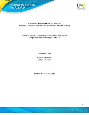 Anexo 2 Tarea 2 Estructura Y Función De Las Biomoléculas1