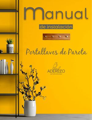 Manual Portallaves Parota Hoja Por Hoja