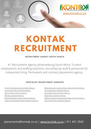 Kontak Recruitment Agency South Africa