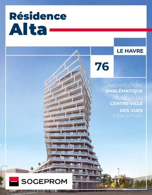 Plaquette Alta Sogeprom