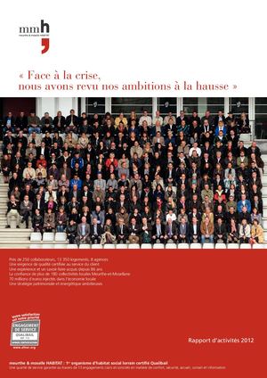 MMH : rapport d'activités 2012
