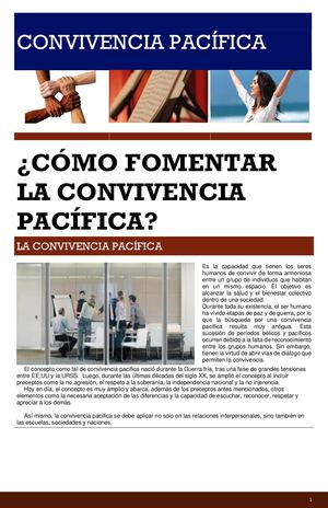Convivencia Pacífica