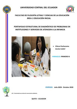 Chiran Pachacama Jessica Isabel portafolio de diagnostico