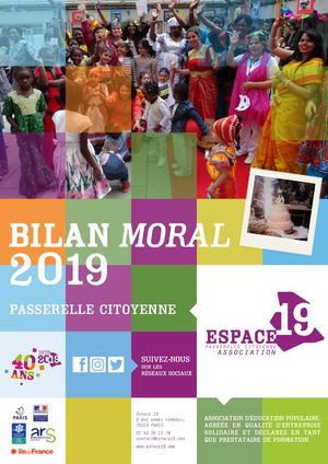 Bilan Moral 2019 Espace 19 (avec cahier central)
