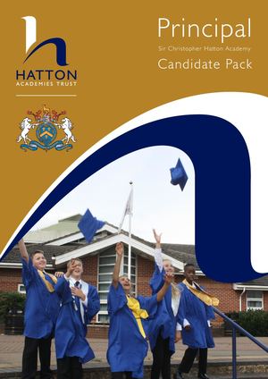 Wsa1024896 Sir Christopher Hatton Academy Principal Candidate Pack