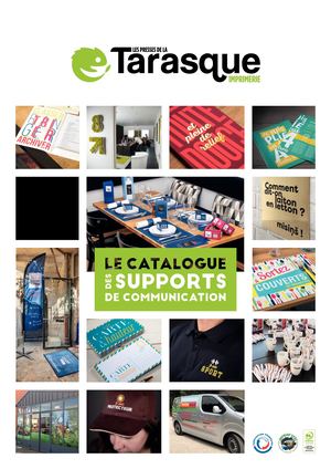 Les Presses de la Tarasque - Catalogue Produits