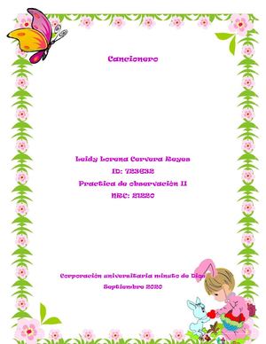 Cancionero Leidy Cervera