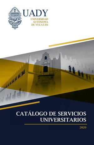 Catálogo de Servicios Universitarios