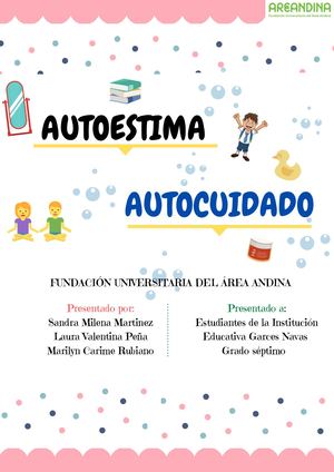 Cartilla Autoestima Y Autocuidado Final