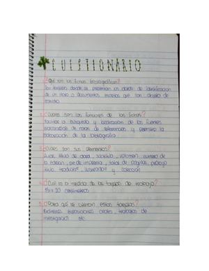 Cuestionario 10 Preguntas